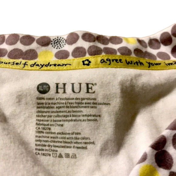 NWOT. HUE Polka Dot Sleeveless Collared Sleep Shirt - Picture 6 of 8